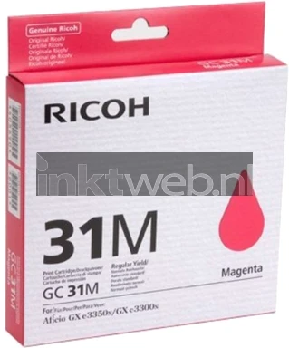 Ricoh GC-31HM magenta Product only