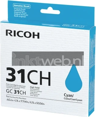 Ricoh GC-31HC cyaan