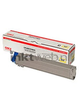 Oki Toner Yellow Combined box and product