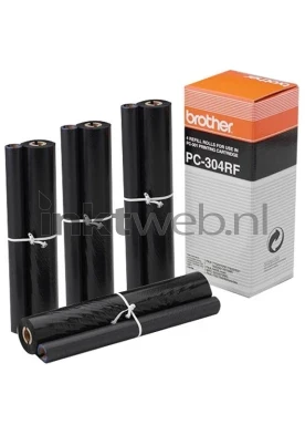 Brother PC-304RF zwart Combined box and product