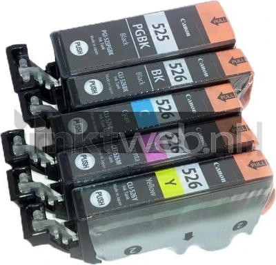 Canon CLI-526 Multipack 5-Pack zwart en kleur
