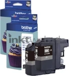 Brother LC-123 2-pack zwart Combined box and product