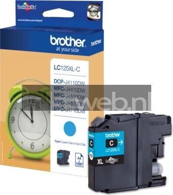 Brother LC-125XLC cyaan