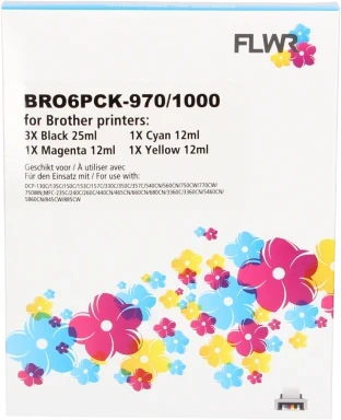 FLWR Brother LC970/1000 Megapack