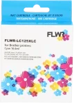 FLWR Brother LC-125XLC cyaan (Compatible XXL)