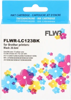 FLWR Brother LC-123 zwart