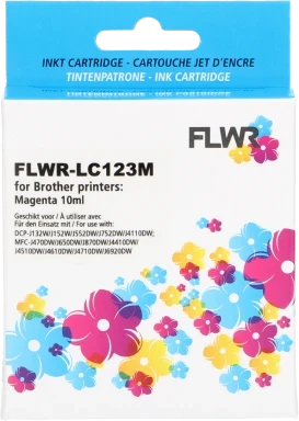 FLWR Brother LC-123 magenta