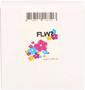 FLWR Brother DK-11204 17 mm x 54 mm  wit