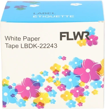 FLWR Brother DK-22243 102 mm x  30.48 M wit