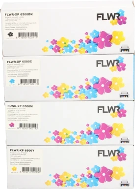FLWR Xerox Phaser 6500 / WorkCentre 6505 zwart en kleur Front box