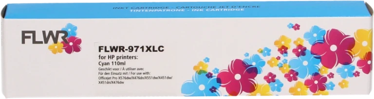 FLWR HP 971XL cyaan
