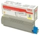 Oki C532 / MC573 Toner geel (Origineel)
