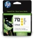HP 712 3-pack geel (Origineel Hoge Capaciteit)