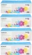 FLWR HP 415X 4-pack zwart en kleur (Compatible XXL)