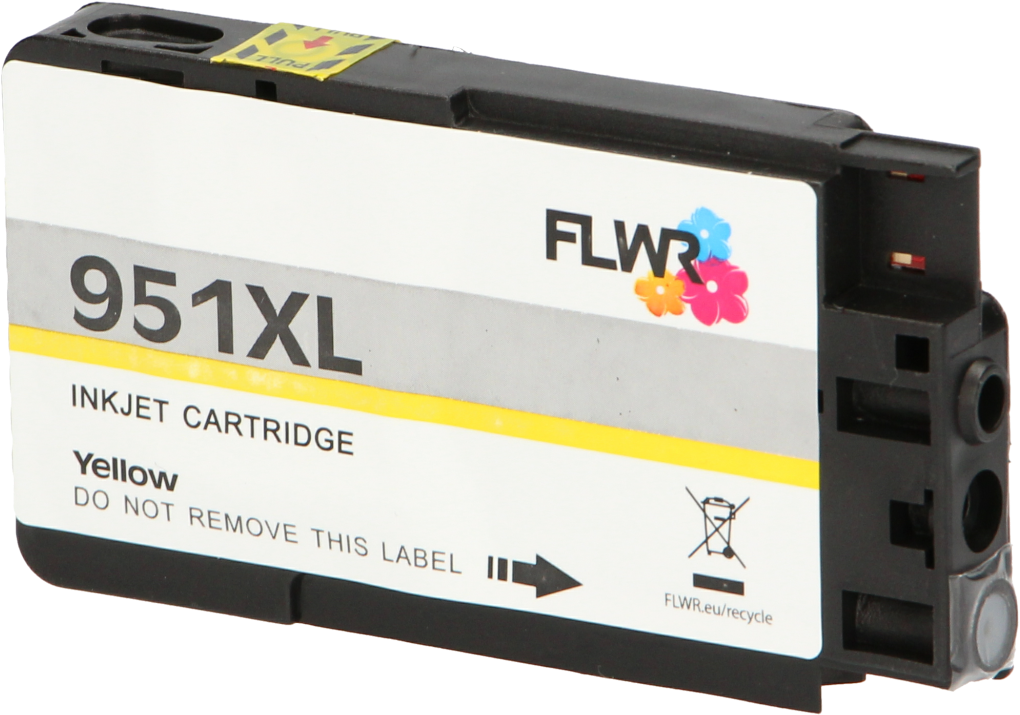 FLWR HP 950XL / 951XL 4-pack zwart en kleur