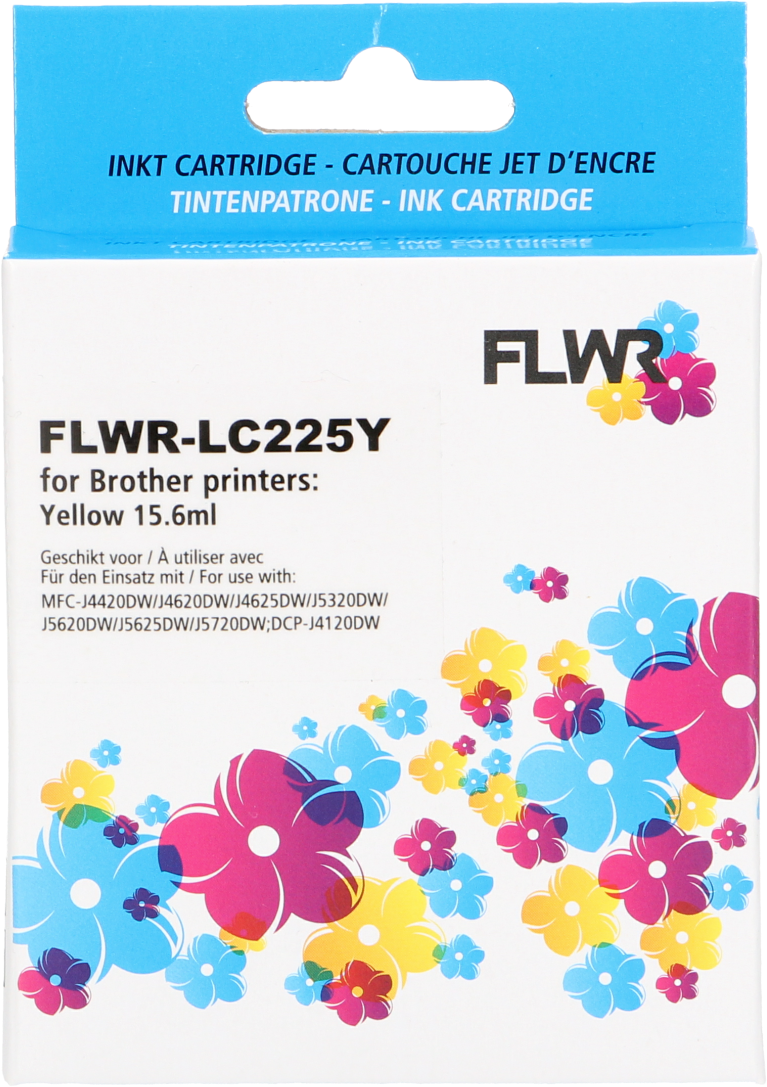 FLWR Brother LC-225XLY geel