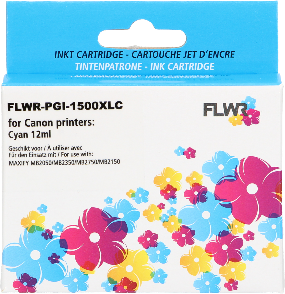 FLWR Canon PGI-1500XL cyaan