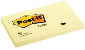 3M Post-it 76x127mm geel