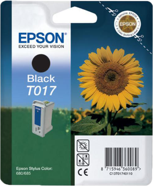 Epson T017 zwart
