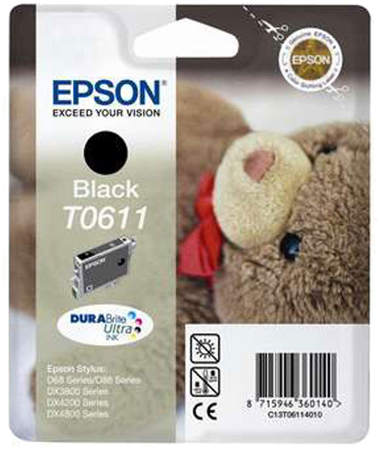 Epson T0611 zwart