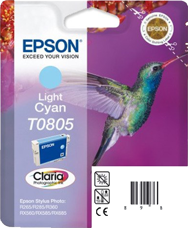 Epson T0805 licht cyaan