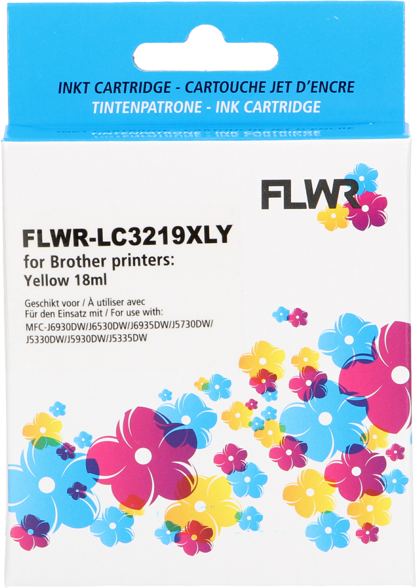 FLWR Brother LC-3219XLY geel