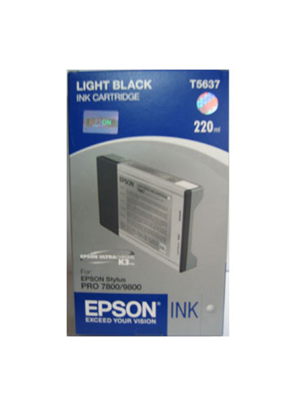 Epson T6037 licht zwart