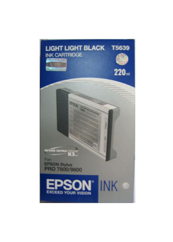Epson T6039 licht zwart