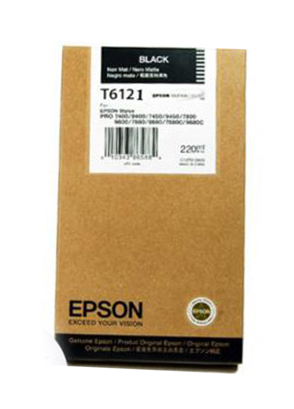 Epson T6121 foto zwart