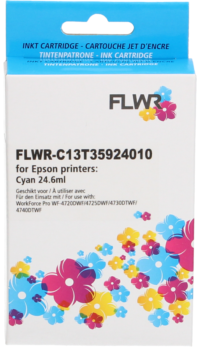 FLWR Epson 35XL cyaan