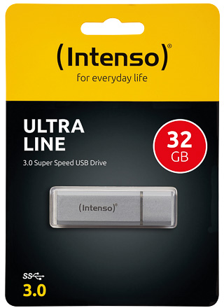 Intenso Ultra Line USB Drive 32 GB zilver