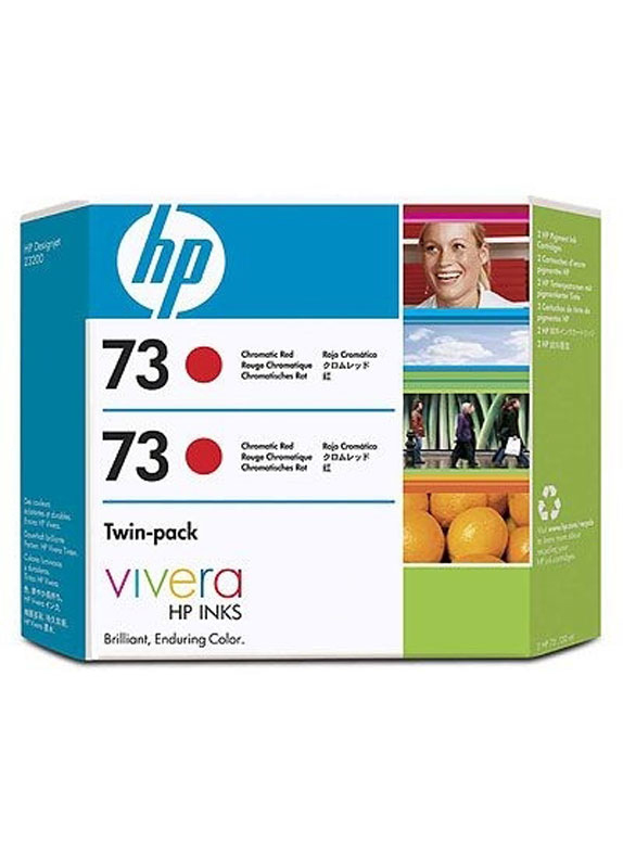 HP 73 duo-pack rood