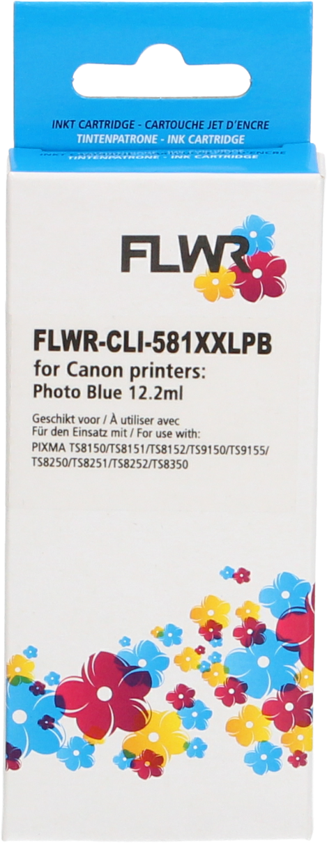 FLWR Canon CLI-581XXL foto blauw