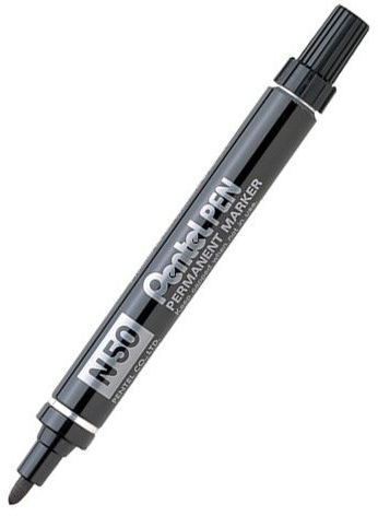 Pentel N50 Permanente marker zwart