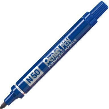 Pentel N50 Permanente marker blauw