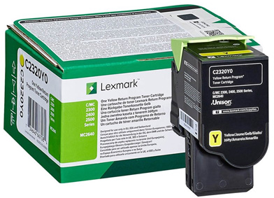 Lexmark C2320Y0 geel