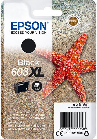 Epson 603XL zwart