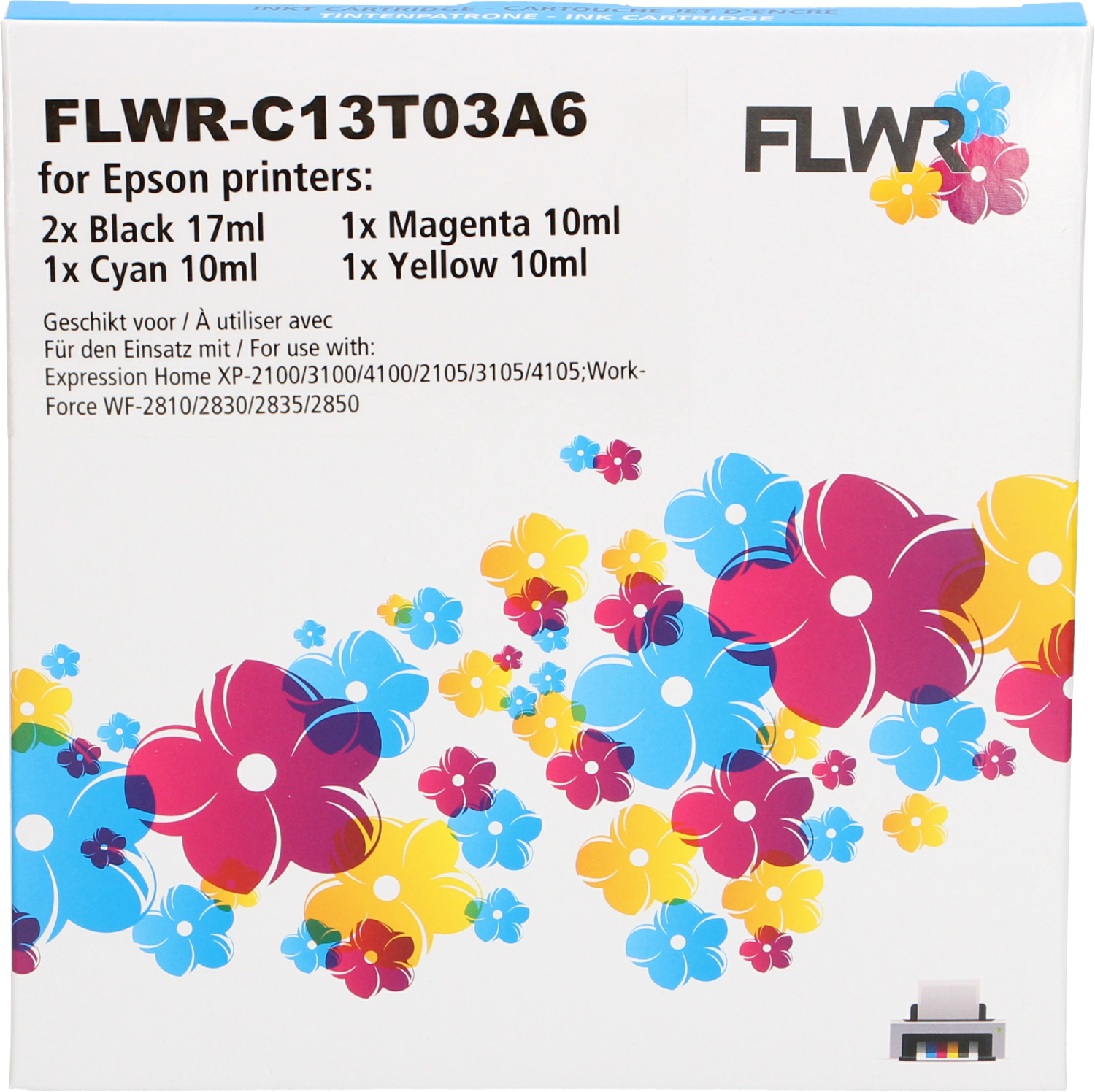 FLWR Epson 603XL Multipack zwart en kleur