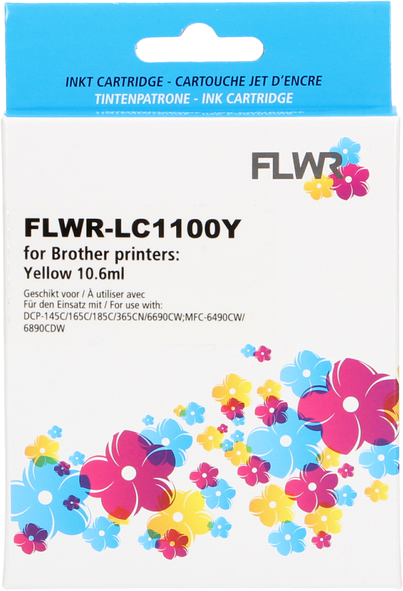 FLWR Brother LC-1100Y geel
