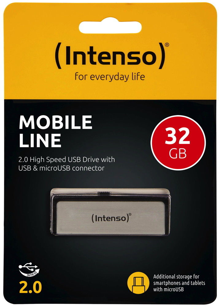 Intenso Mobile Line USB-stick 32GB zilver