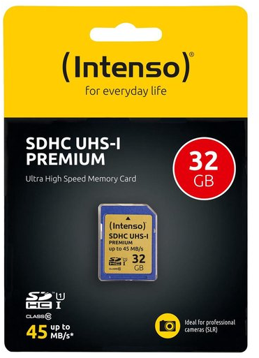 Intenso SDHC-kaart UHS-I Premium 32GB
