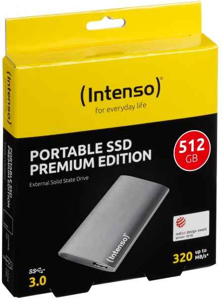 Intenso Externe SSD 512GB Premium Editie