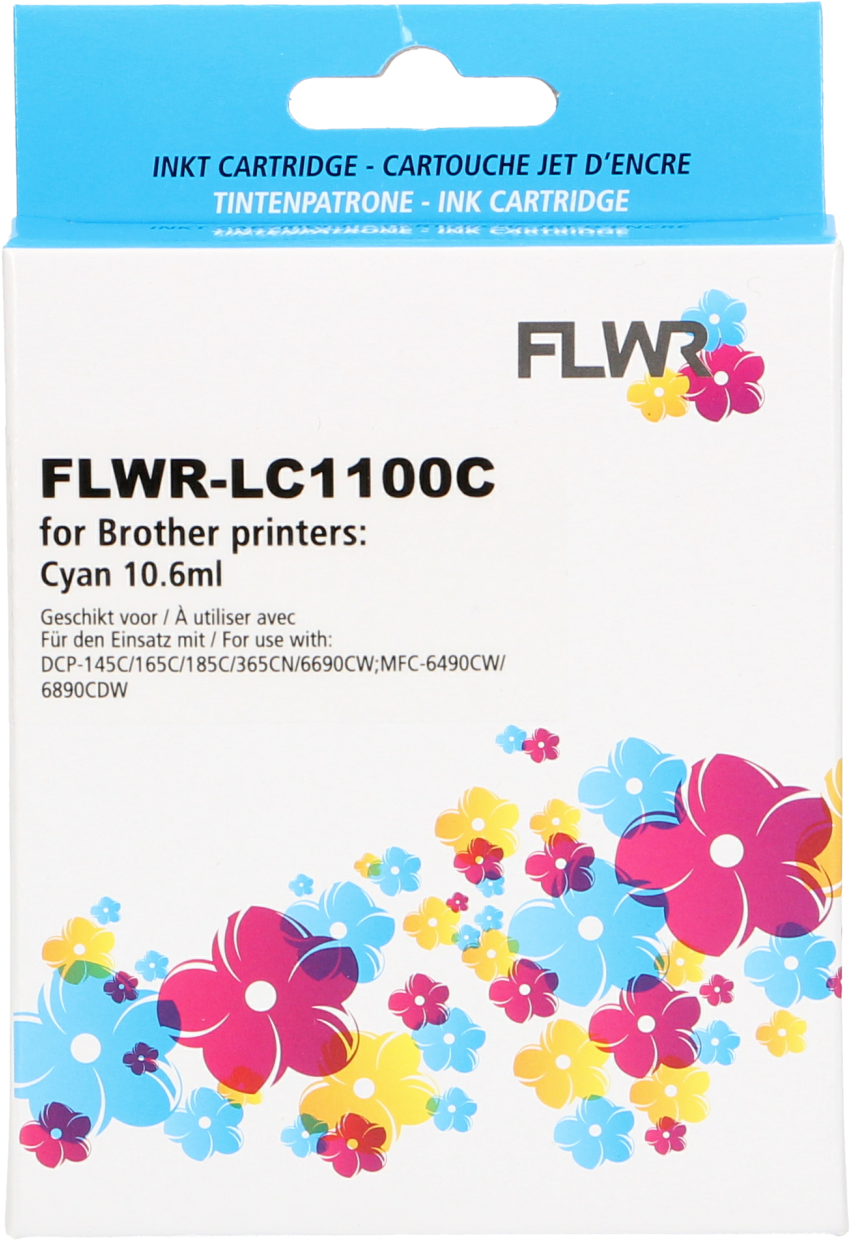 FLWR Brother LC-1100C cyaan