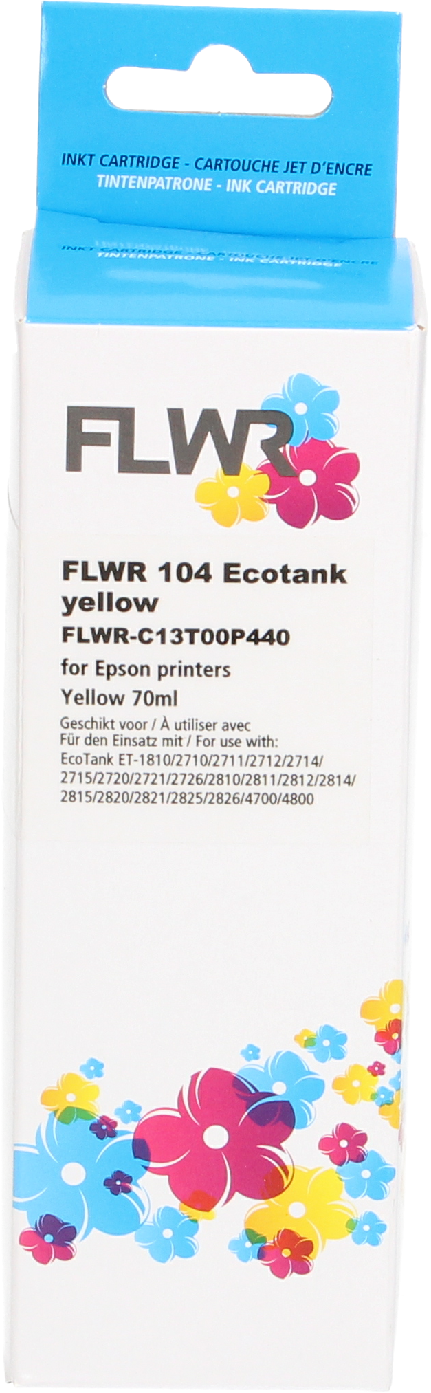 FLWR Epson 104 Ecotank geel
