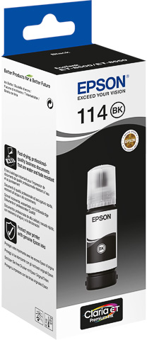 Epson 114 Inktfles zwart
