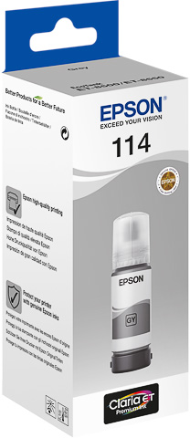 Epson 114 Inktfles grijs