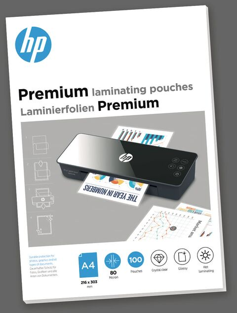 HP Premium A4 Lamineerfolie 80 micron