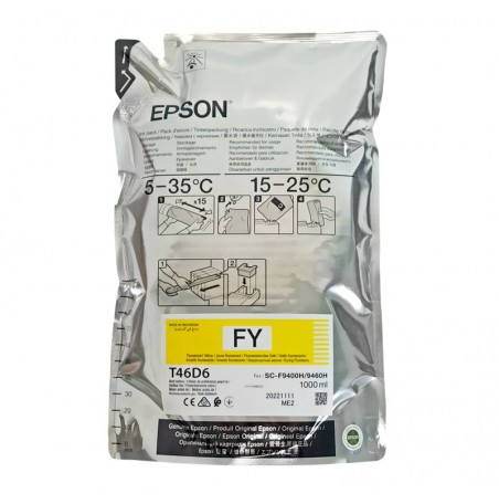Epson T46D6 fluoreserend geel
