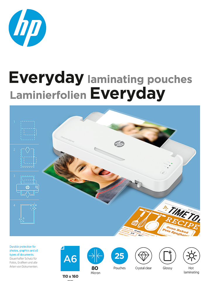 HP Everyday lamineerfolie A6 80 micron