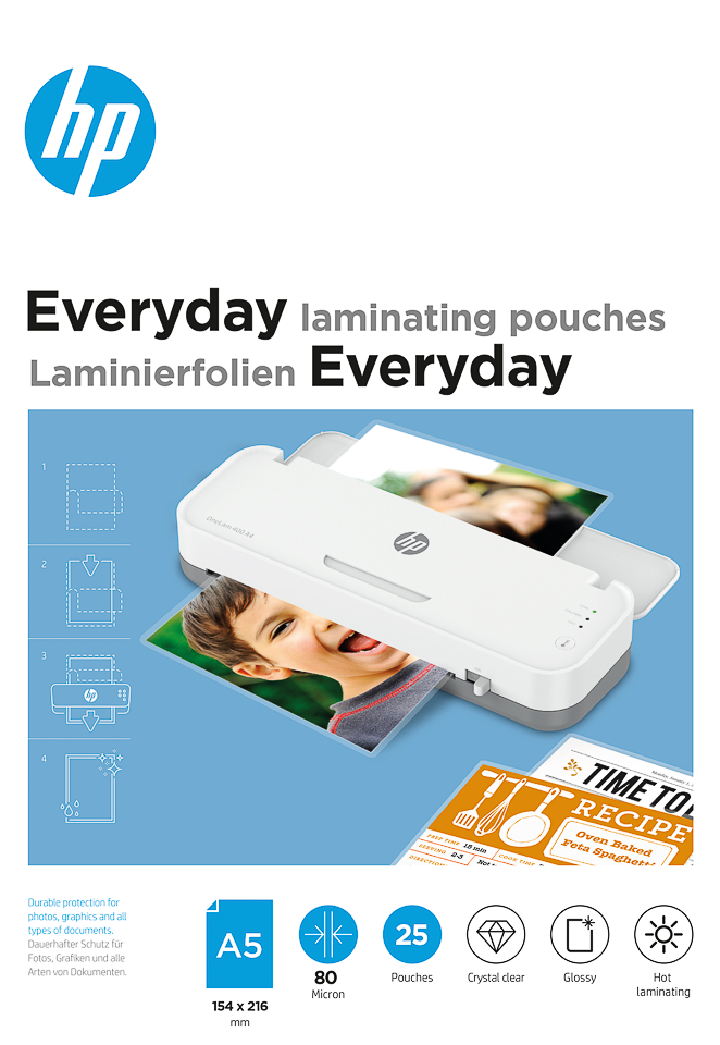 HP Everyday lamineerfolie A5 80 micron